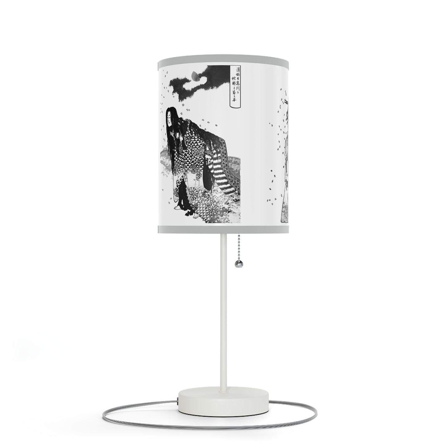Japanese Woodcut Lamp