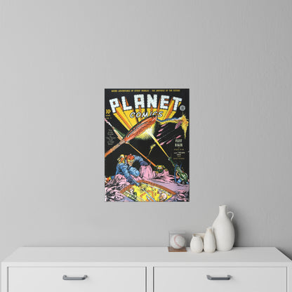 Planet Comics #3 Wall Decals