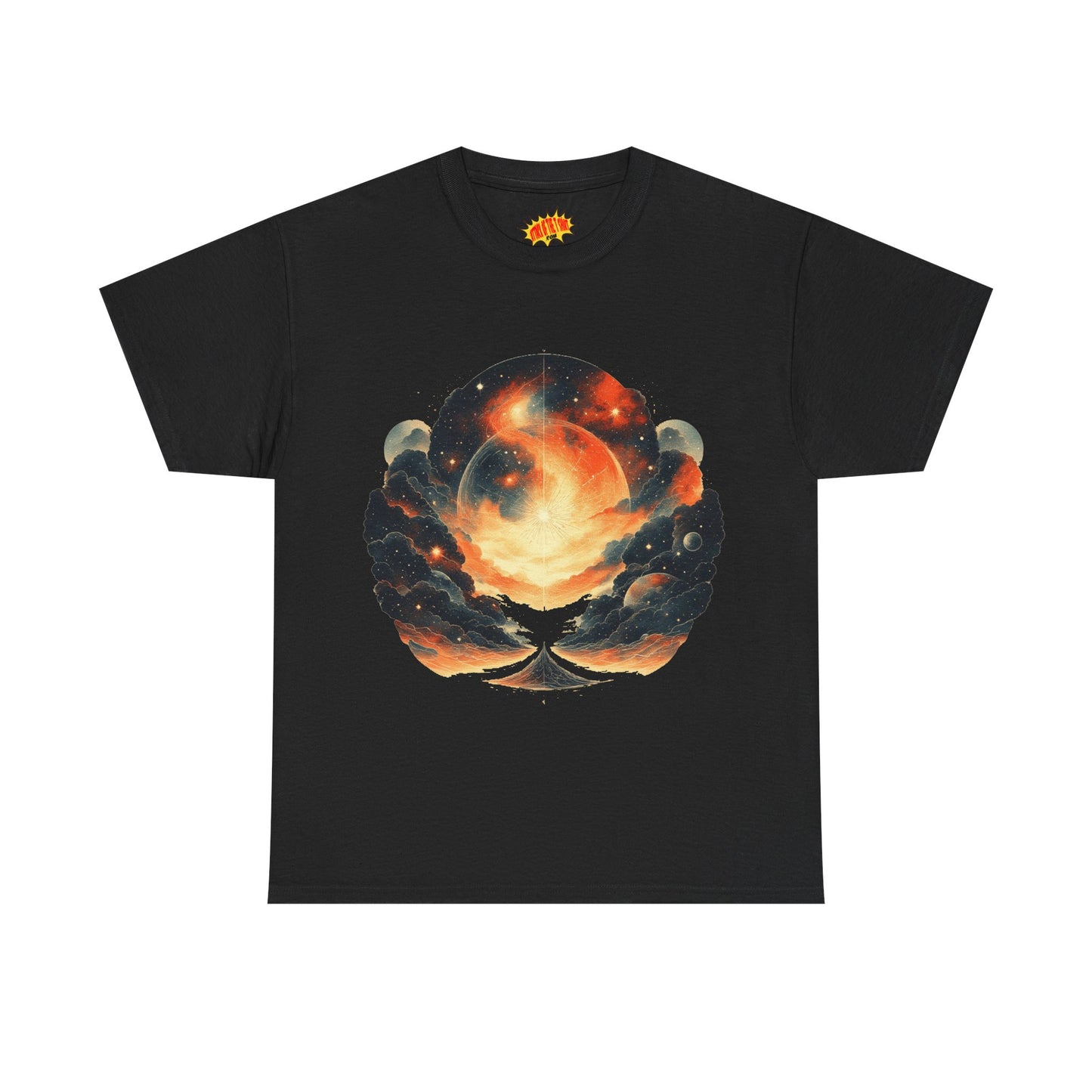 Moonscape w/Clouds Graphic Tee Shirt *Multiple Colors*