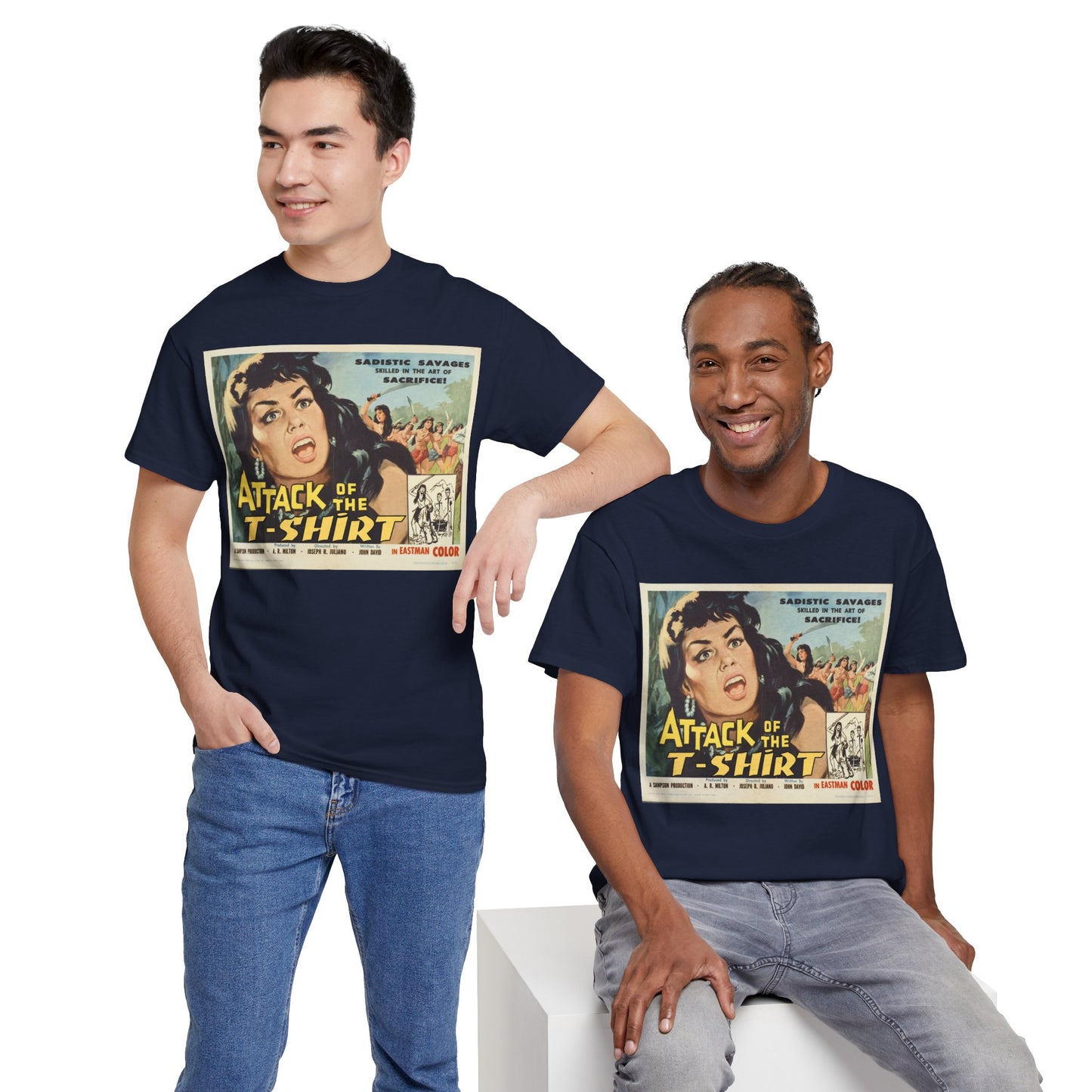 Attack of the T-Shirt Movie Poster T-Shirt