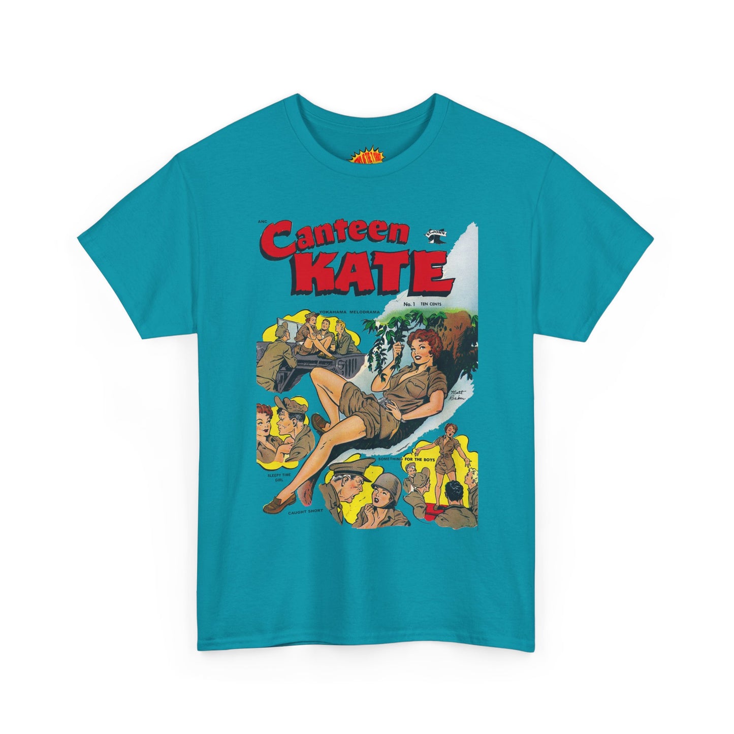 Canteen Kate #1 - Heavy Cotton Tee *Many Sizes and Colors Available*