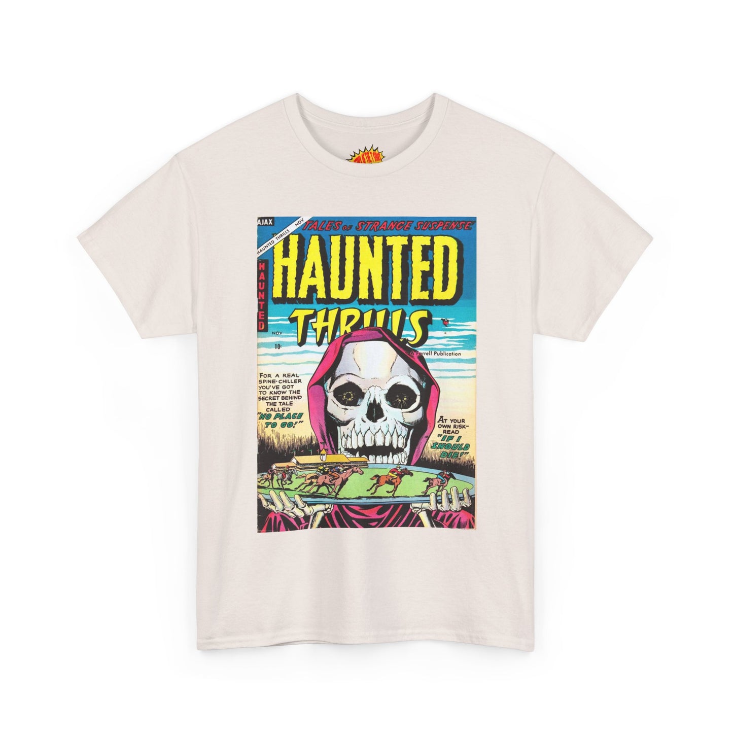 Haunted Thrills November Comic Tee Shirt *Multiple Colors*