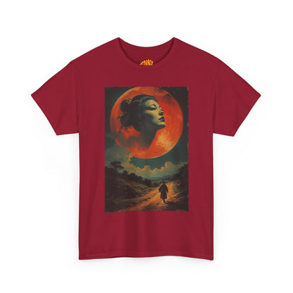 Traveller w/Blood Moon Cloud Woman T-Shirt