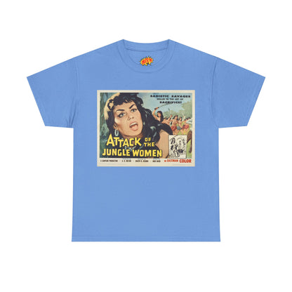 Attack of the Jungle Women Movie Poster T-Shirt