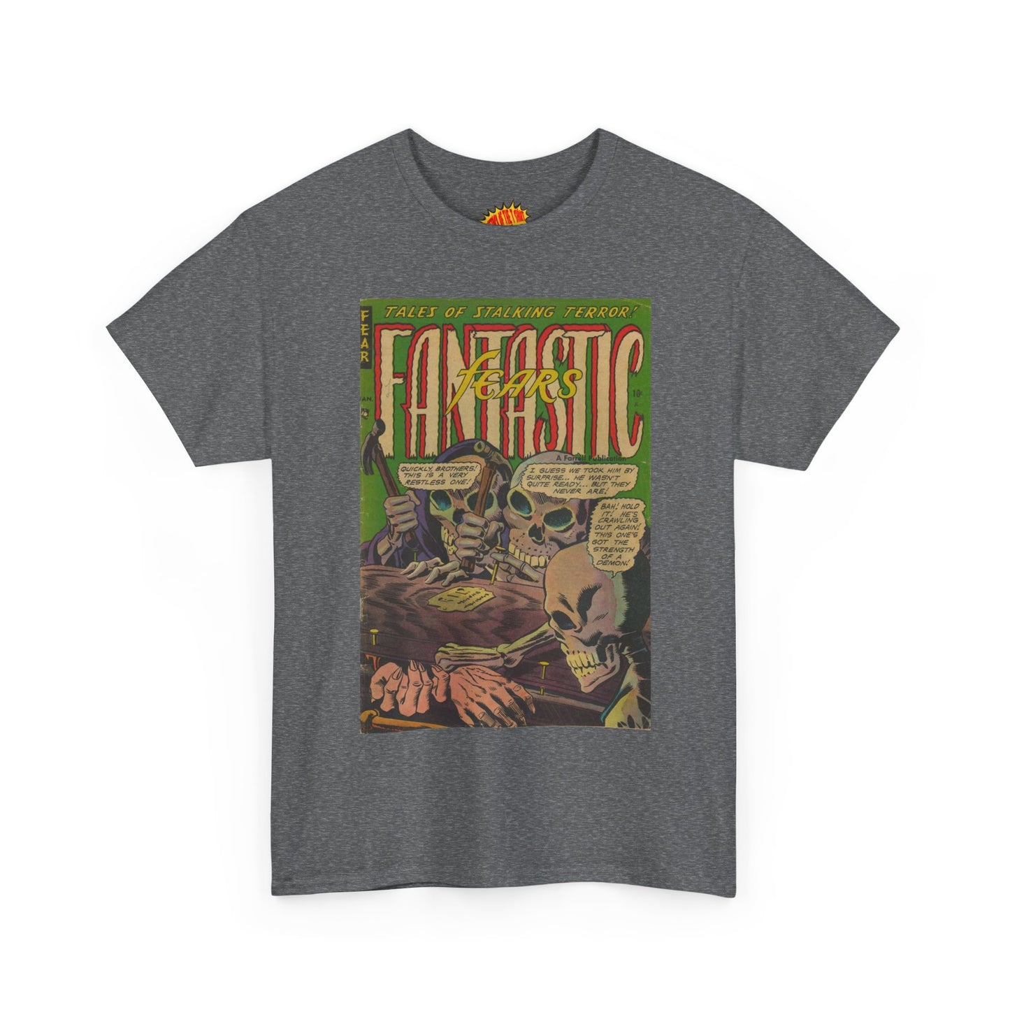 Fantastic Fears January Comic Tee Shirt *Multiple Colors*