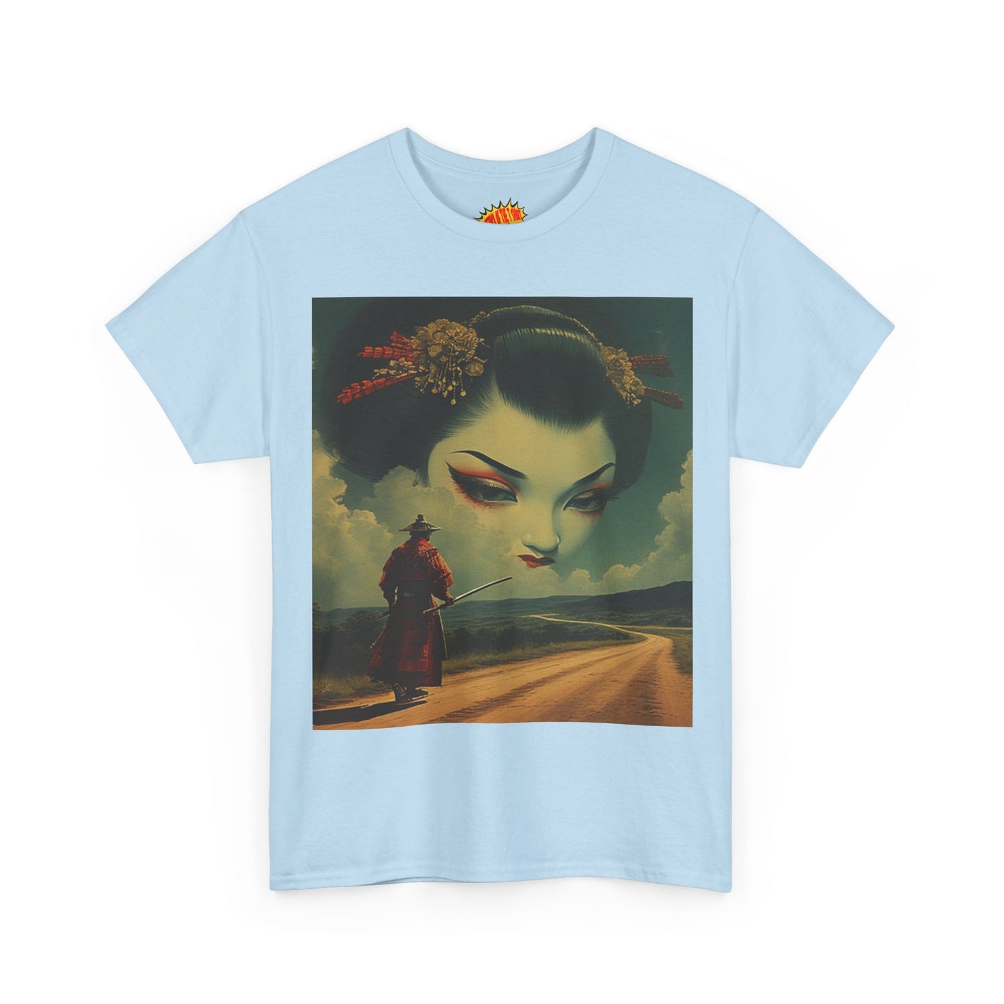 Travelling Samurai w/Sky Woman T-Shirt *Multiple Colors*
