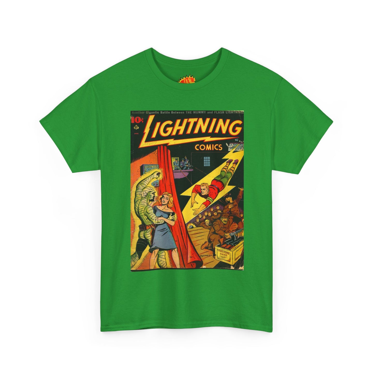 Lightning Comics April Comic Tee Shirt *Multiple Colors*