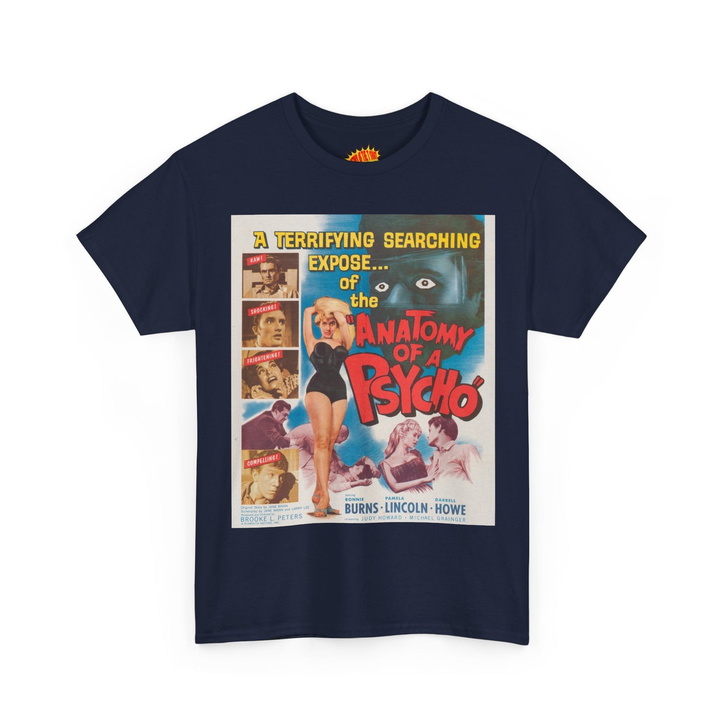 Anatomy of a Psycho Movie Poster T-Shirt *Multiple Colors*