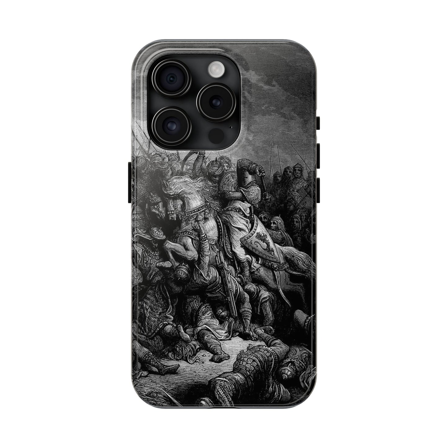 Richard and Saladin by Gustave Dore iPhone Case *Many Sizes Available*