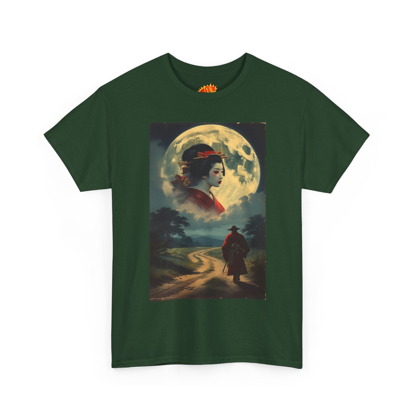Traveller w/Full Moon Cloud Woman T-Shirt *Multiple Colors*