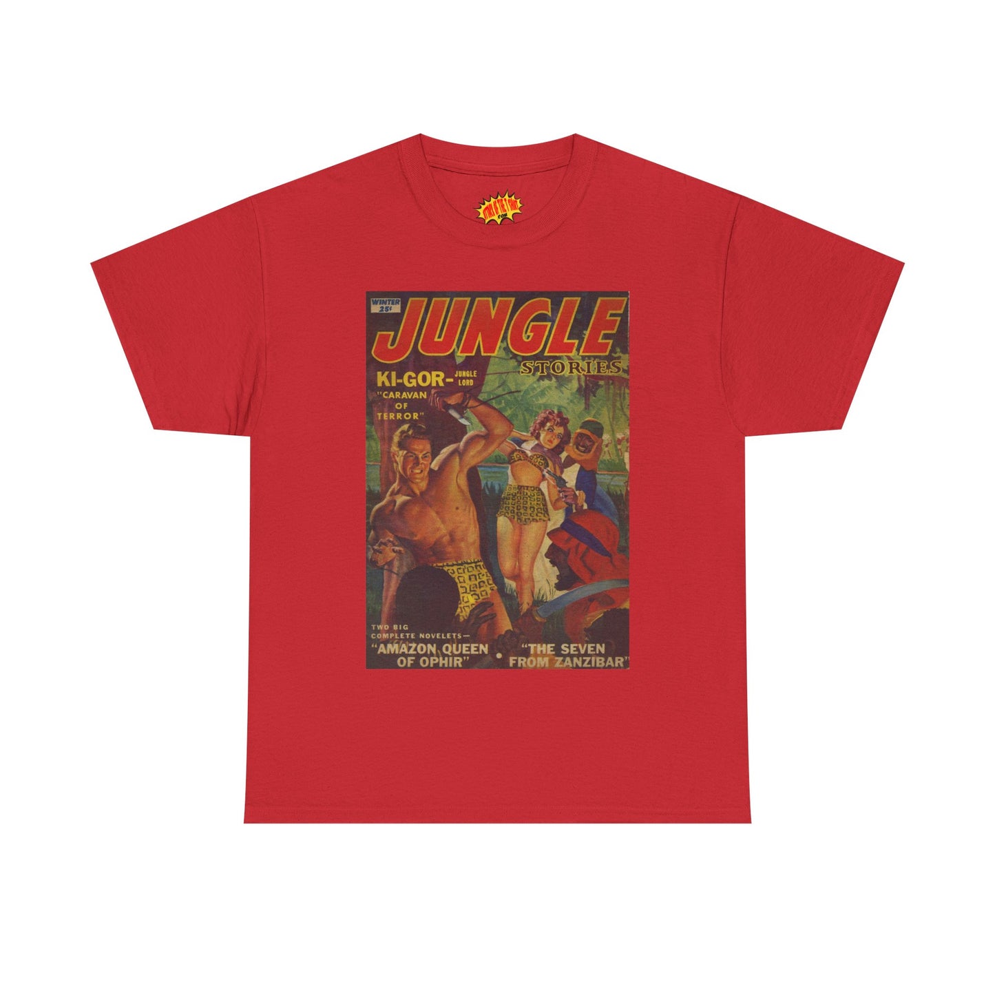Jungle Stories Winter Comic Tee Shirt *Multiple Colors*