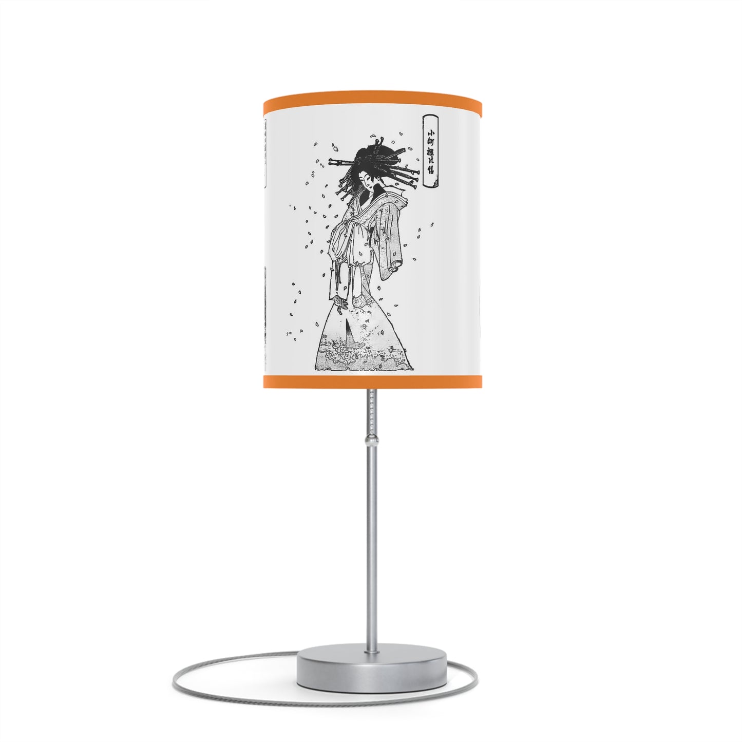 Japanese Woodcut Lamp