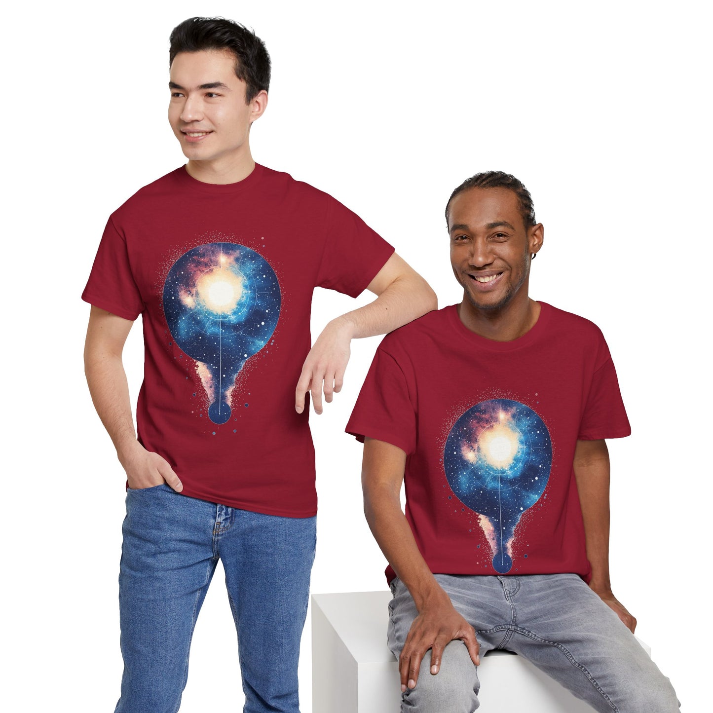 Star Galaxy Nebula Art Graphic Tee Shirt *Multiple Colors*