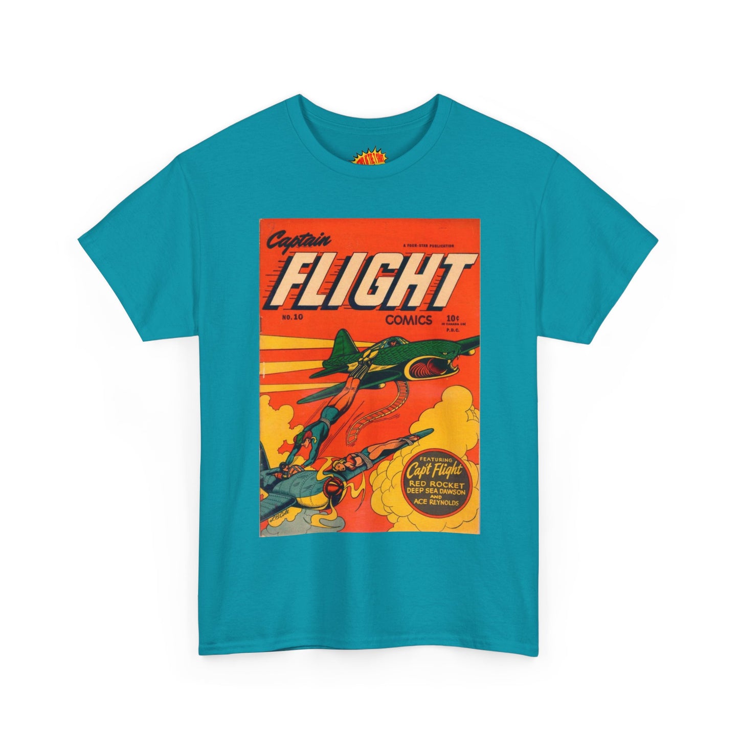 Captain Flight No. 10 Comic Tee Shirt *Multiple Colors*