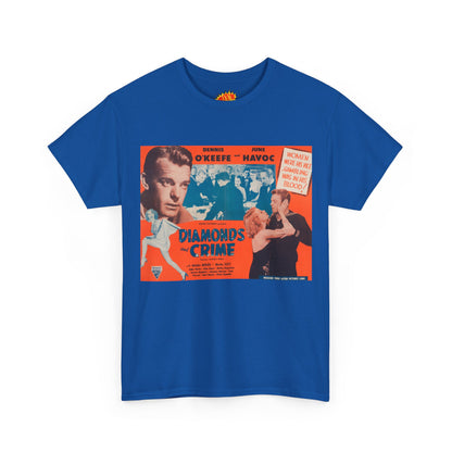 Diamonds and Crime Movie Poster T-Shirt