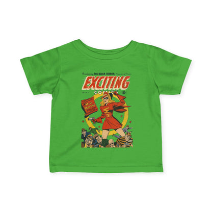 Exciting Comics #53 feat Miss Masque Infant Tee *Many Sizes/Colors Available*
