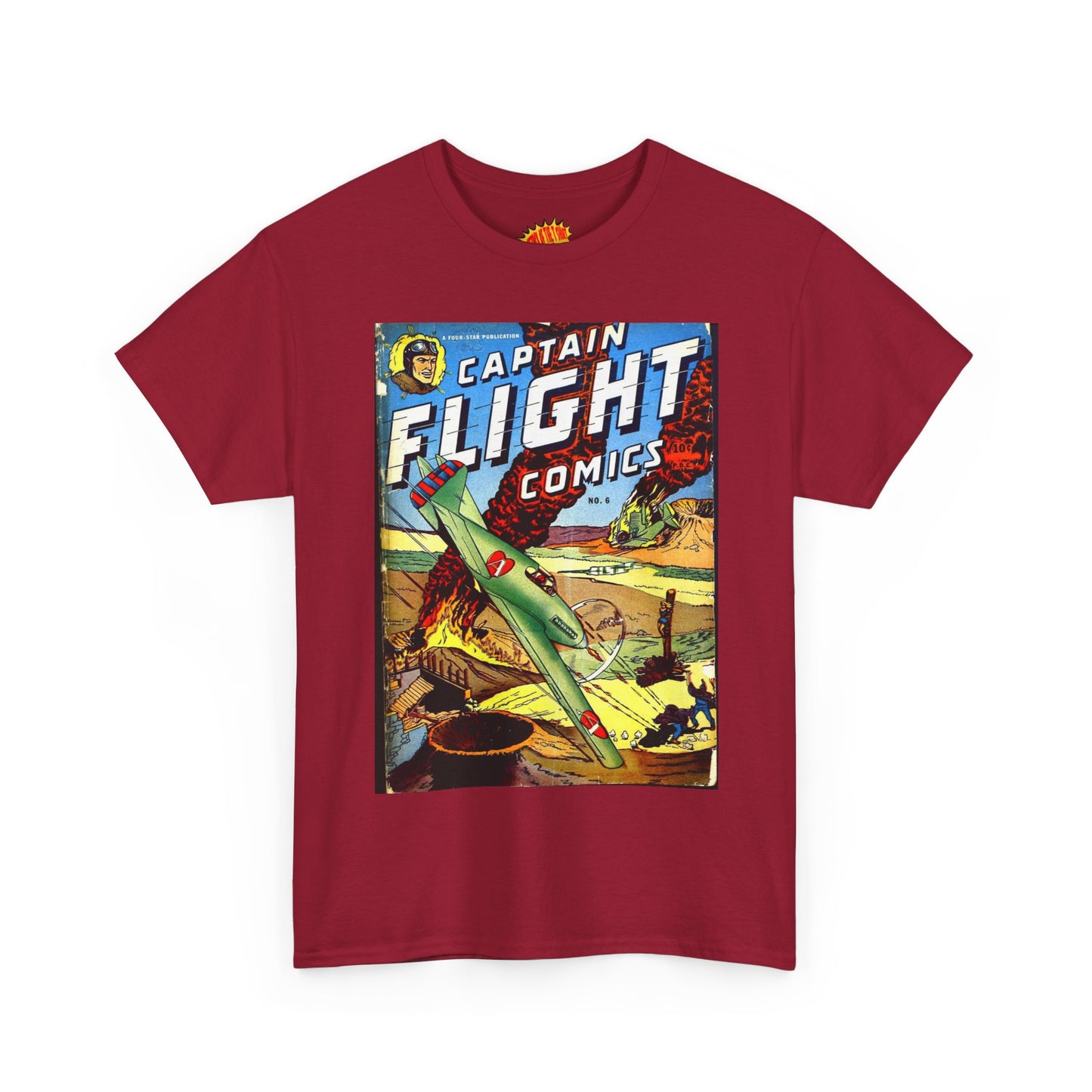 Captain Flight No. 6 Comic Tee Shirt *Multiple Colors*