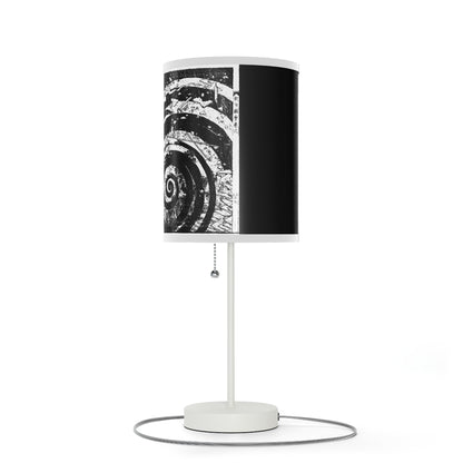 Destruction by Hokusai Japanese Woodcut Lamp