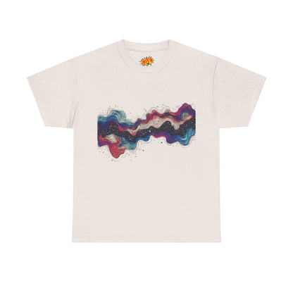 Nebula Space Art Graphic Tee Shirt