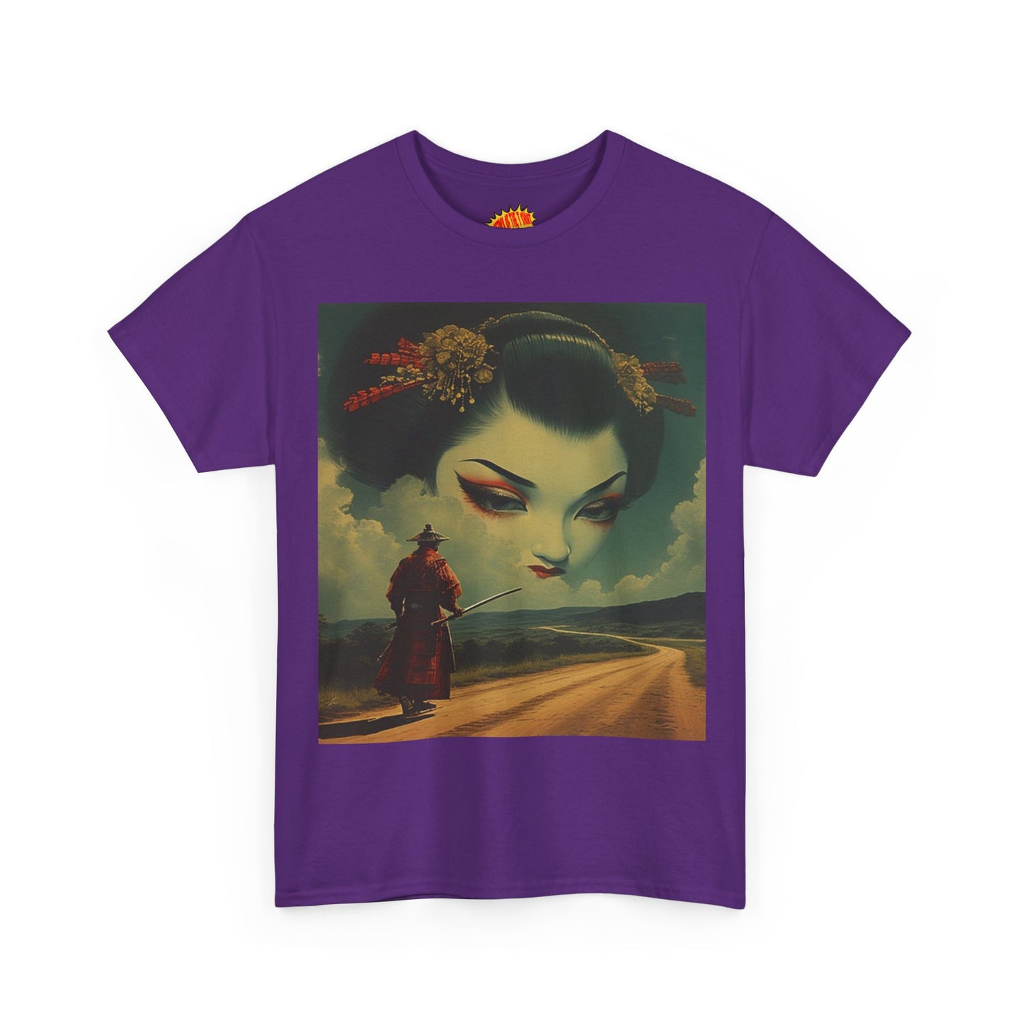 Travelling Samurai w/Sky Woman T-Shirt *Multiple Colors*