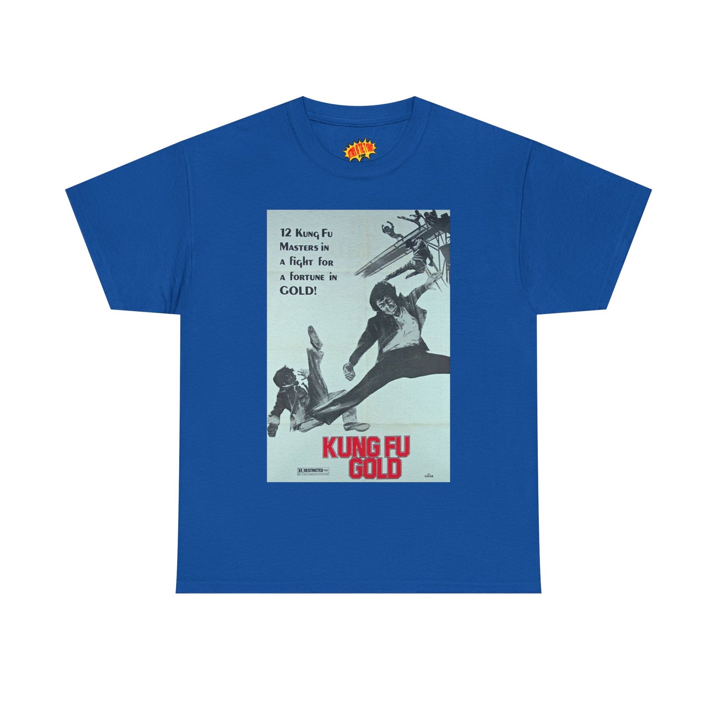 Kung Fu Gold Movie Poster T-Shirt *Multiple Colors*