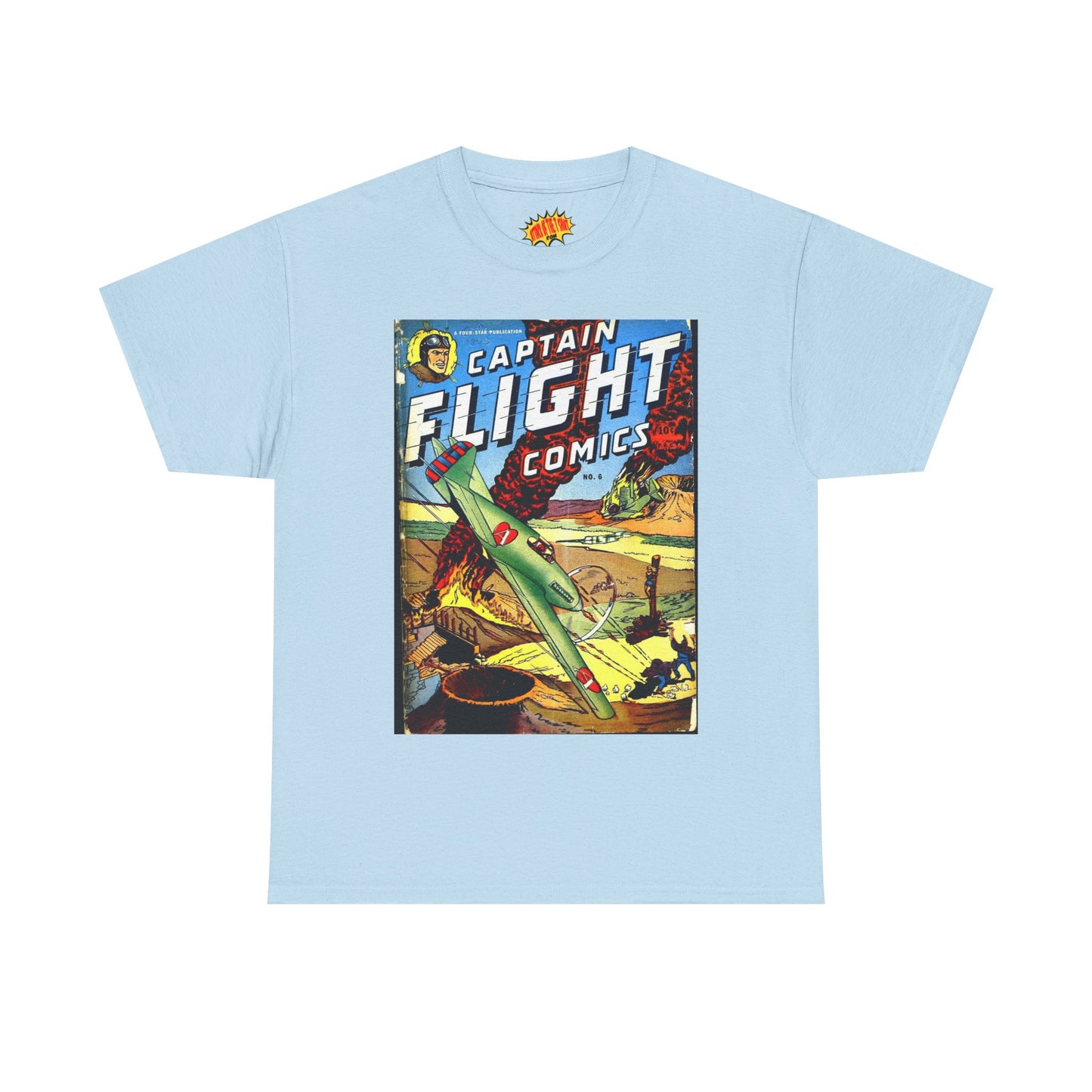 Captain Flight No. 6 Comic Tee Shirt *Multiple Colors*