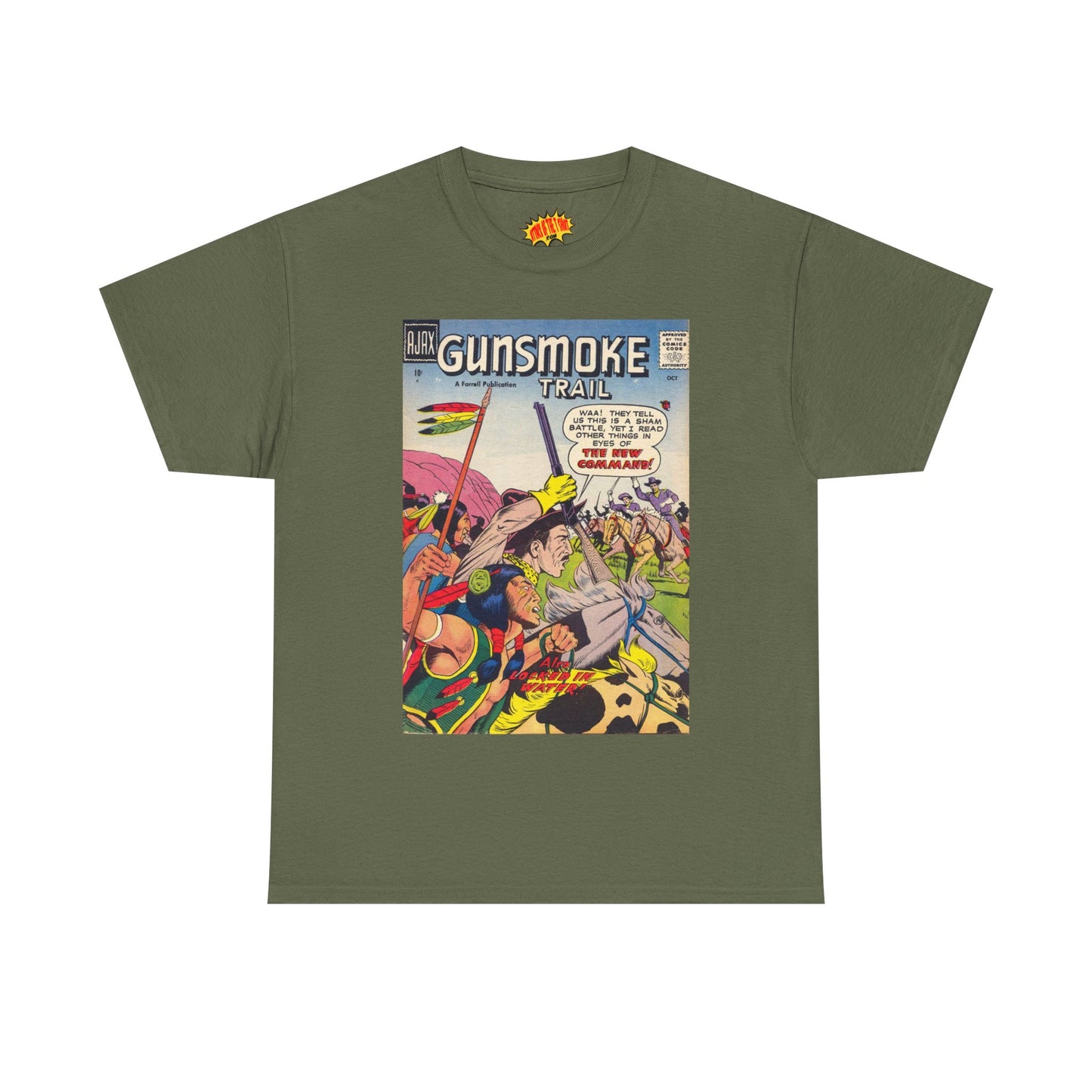 Gunsmoke Trail October Comic Tee Shirt *Multiple Colors*