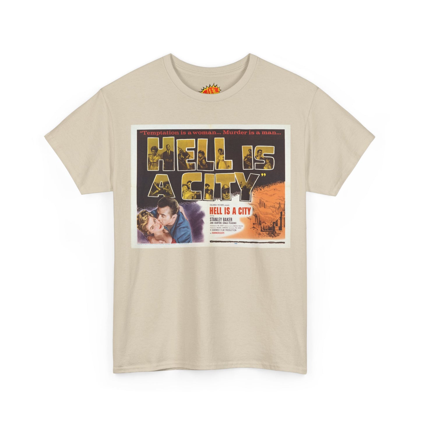 Hell is a City Movie Poster T-Shirt *Multiple Colors*