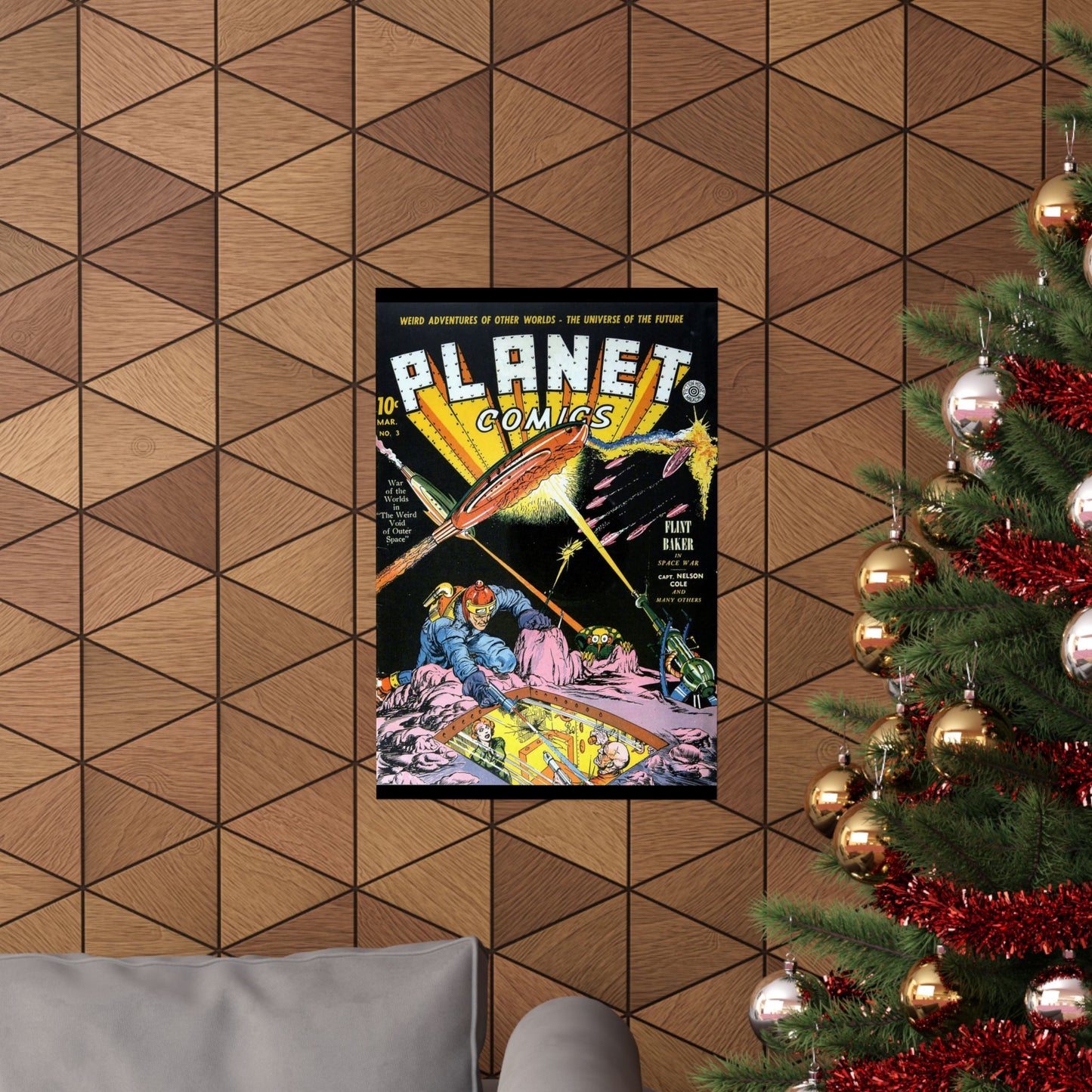 Planet Comics #3 Matte Vertical Posters