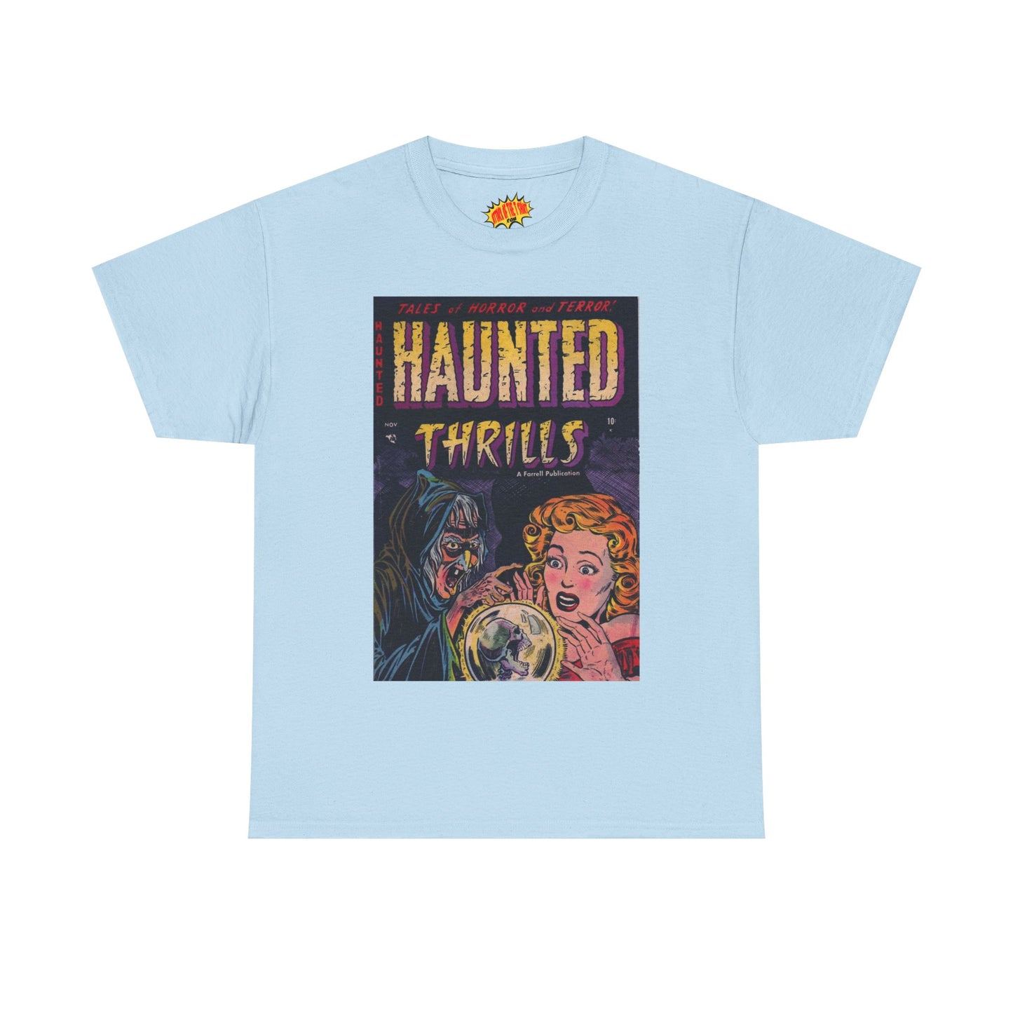 Haunted Thrills November Comic Tee Shirt *Multiple Colors*