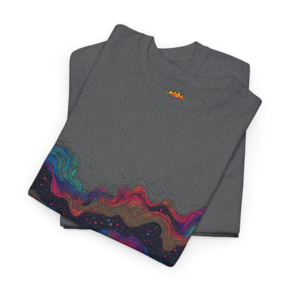 Nebula Space Art Graphic Tee Shirt