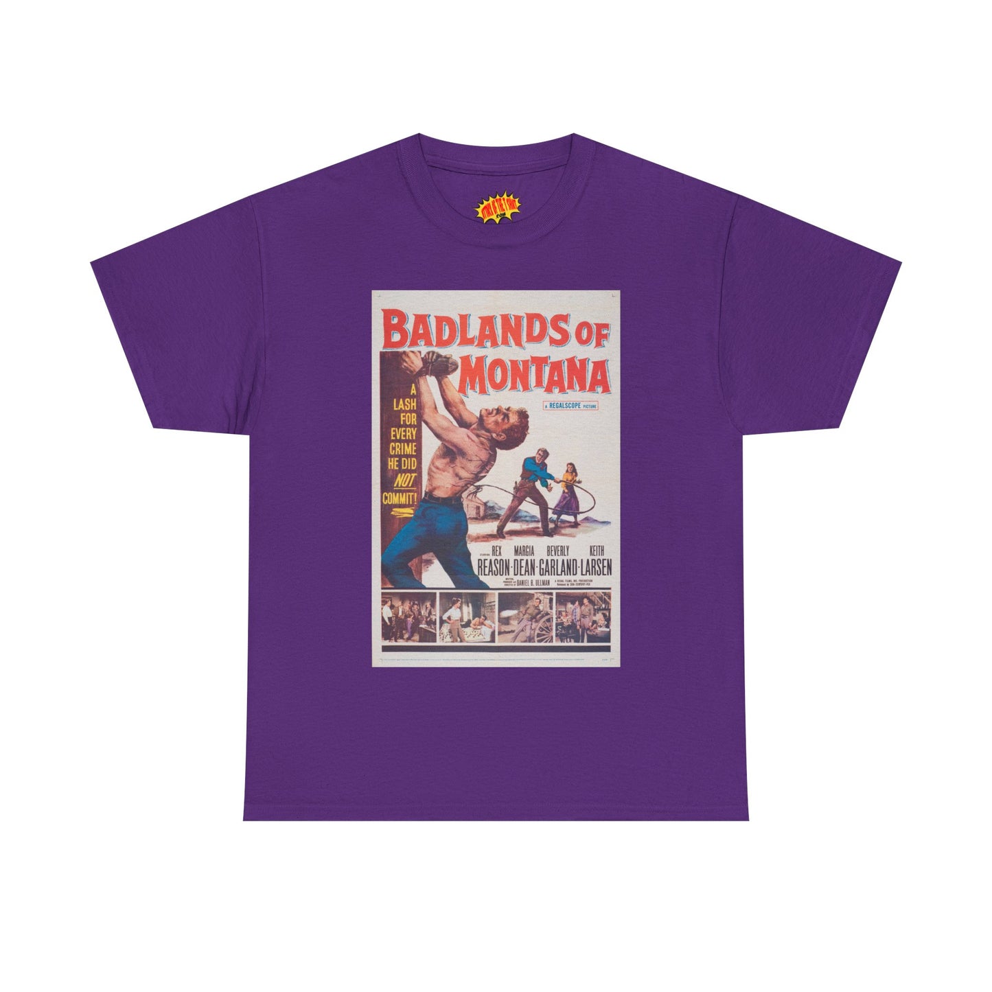 Badlands of Montana Movie Poster T-Shirt *Multiple Colors*