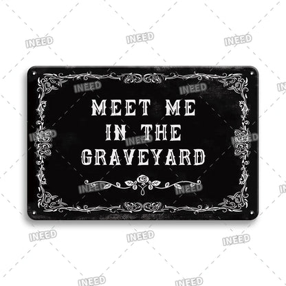 Funny Metal Signs Vintage Garage Wall Art Man Cave Retro Home Decor 8x12in 2
