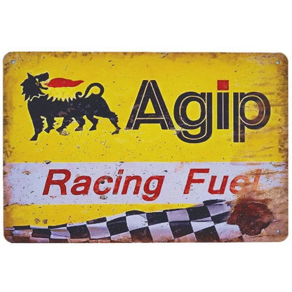 Vintage Racing Metal Signs Wall Decor Bars Retro Art Garage Man Cave Cafe Club 2