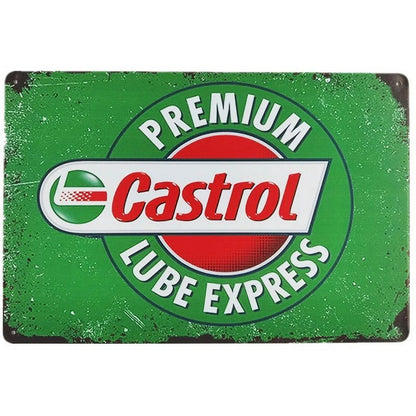 Vintage Racing Metal Signs Wall Decor Bars Retro Art Garage Man Cave Cafe Club 1