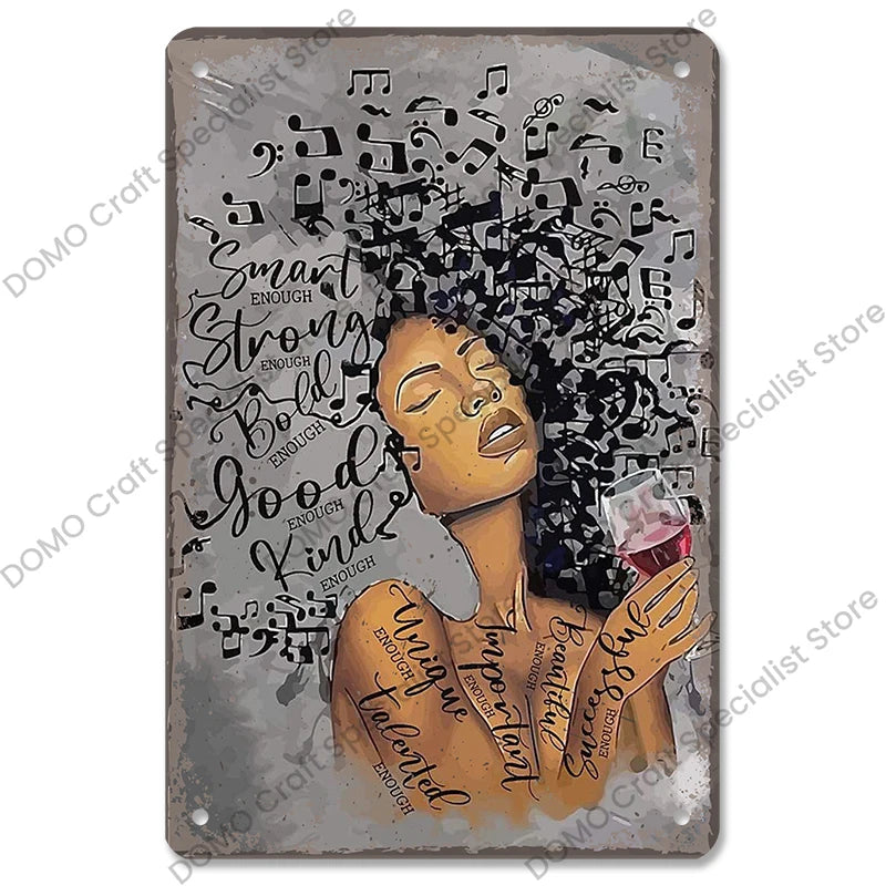 Retro Music Metal Signs Music Guitar Singer Vintage Metal Plate Wall Decor 3