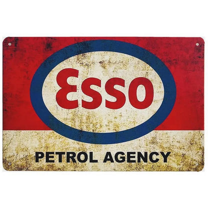 Vintage Racing Metal Signs Wall Decor Bars Retro Art Garage Man Cave Cafe Club 1